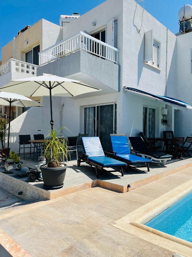 Ferienwohnung Peaceful Townhouse With Private Pool Near The Sea Paphos Exterior foto