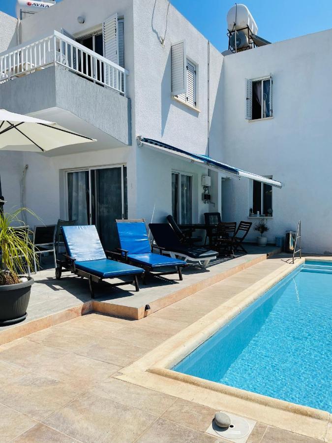 Ferienwohnung Peaceful Townhouse With Private Pool Near The Sea Paphos Exterior foto